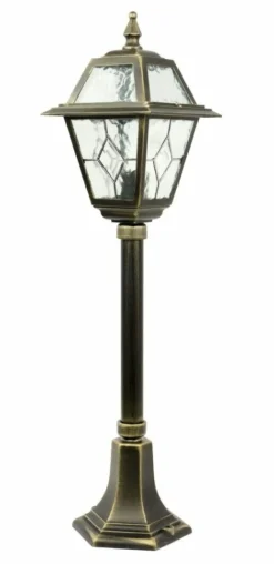 Sklep Kaja Klasyczna, witrażowa lampa ogrodowa K 5002/3/N z serii WITRAŻ | Kaja Oświetlenie* Lampy Ogrodowe Stojące