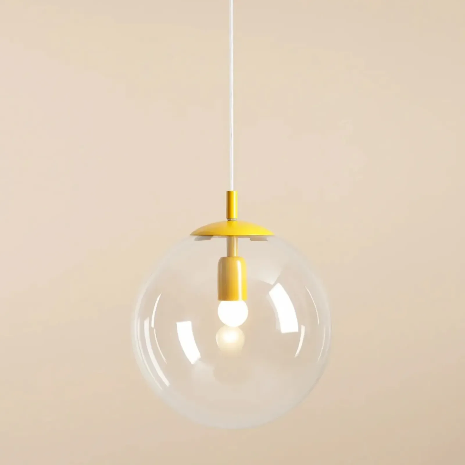 Sklep Kaja Klasyczny, regulowany zwis z żółtymi elementami 562G14 z serii GLOBE Zadzwońporabattel.783200183(8-16)/mailsklep@kaja.com.pl Store