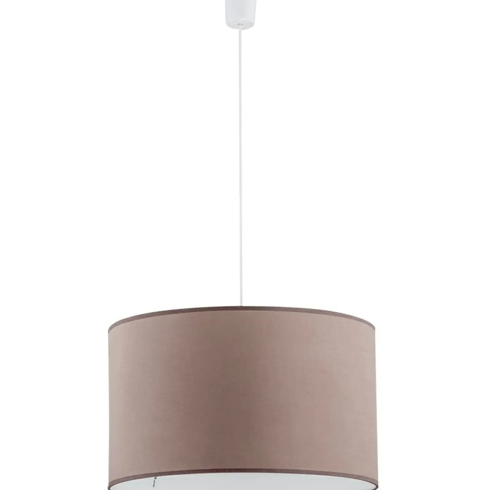 Sklep Kaja Klasyczny żyrandol z beżowym abażurem ⌀30cm TK 3466 z serii RONDO Outlet
