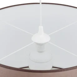 Sklep Kaja Klasyczny żyrandol z beżowym abażurem ⌀30cm TK 3466 z serii RONDO Outlet