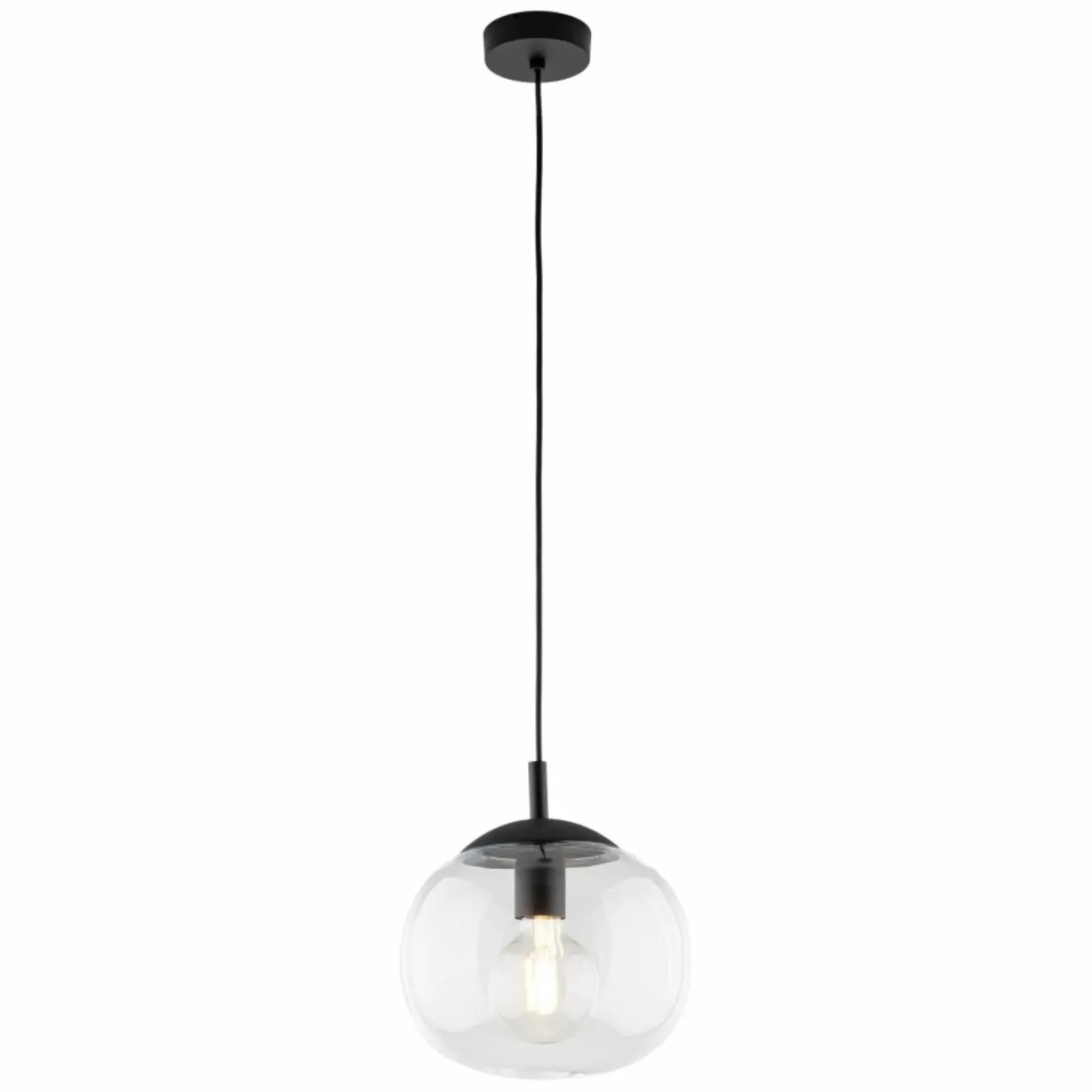 Sklep Kaja Klasyczny zwis, szklany klosz ⌀25cm TK 4816 VIBE TRANSPARENT | Kaja Cheap
