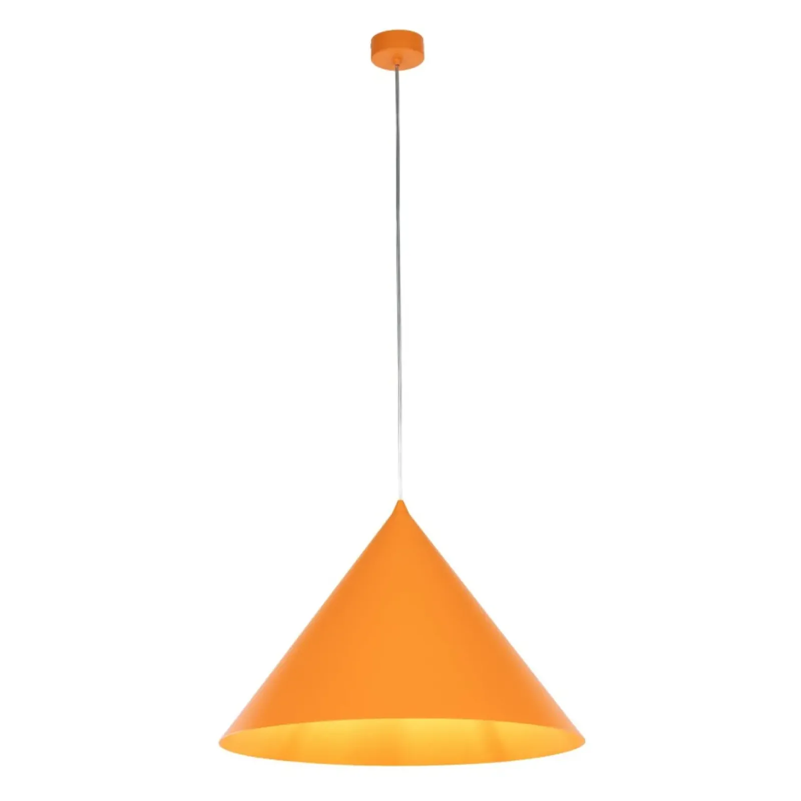 Sklep Kaja Kolorowa lampa wisząca do kuchni TK 10088 CONO ORANGE | Kaja Hot