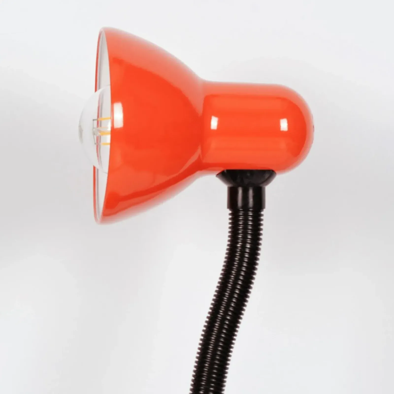 Sklep Kaja Kolorowa lampka dla ucznia K-MT-203 POMARAŃCZOWY CARIBA | Kaja* Lampki Biurkowe|Lampki Szkolne