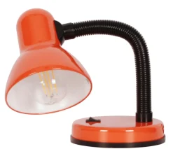 Sklep Kaja Kolorowa lampka dla ucznia K-MT-203 POMARAŃCZOWY CARIBA | Kaja* Lampki Biurkowe|Lampki Szkolne
