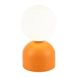 Sklep Kaja Kolorowa lampka do pokoju dziecięcego TK 16041 MIKI ORANGE | Kaja* Nowoczesne Lampki Stołowe