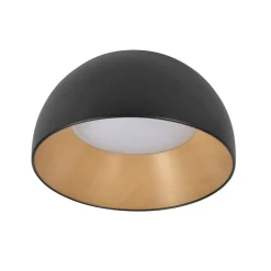 Sklep Kaja Kopułowa lampa sufitowa, plafon z drewnem 13-24152 LIGURIA | Kaja* Lampy Led|Plafony Nowoczesne