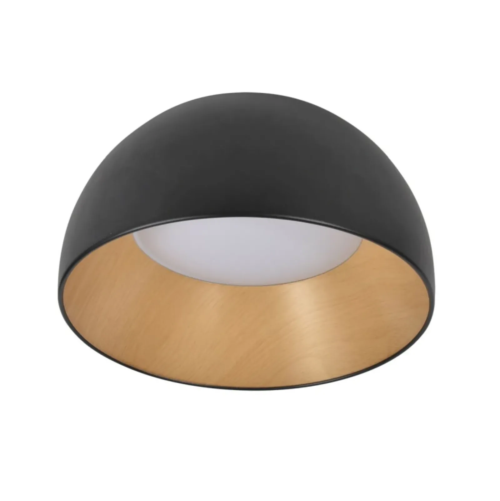 Sklep Kaja Kopułowa lampa sufitowa, plafon z drewnem 13-24152 LIGURIA | Kaja* Lampy Led|Plafony Nowoczesne