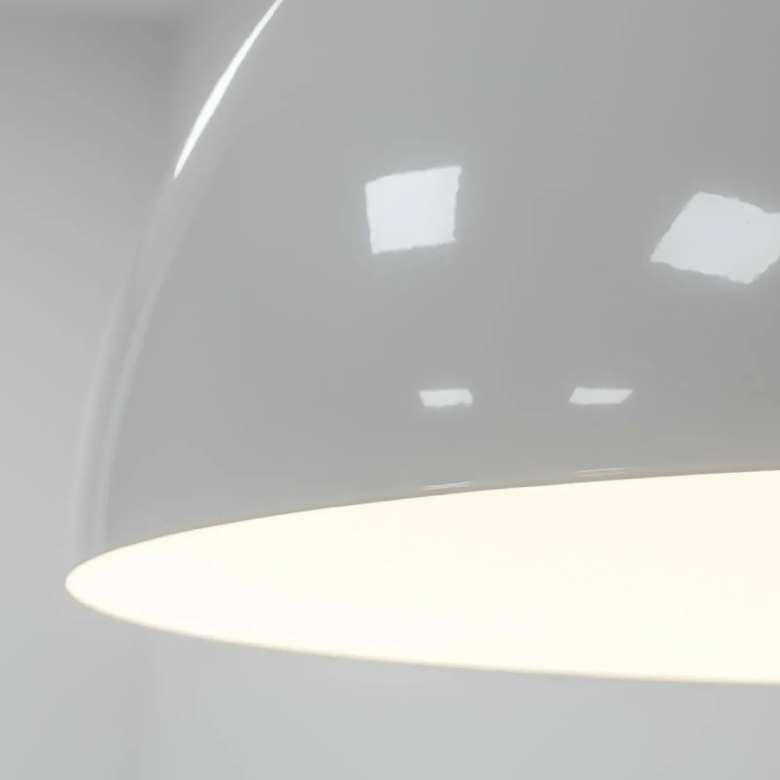 Sklep Kaja Kopułowa lampa wisząca do jadalni ⌀50cm 10696 HEMISPHERE | Kaja biały Best Sale