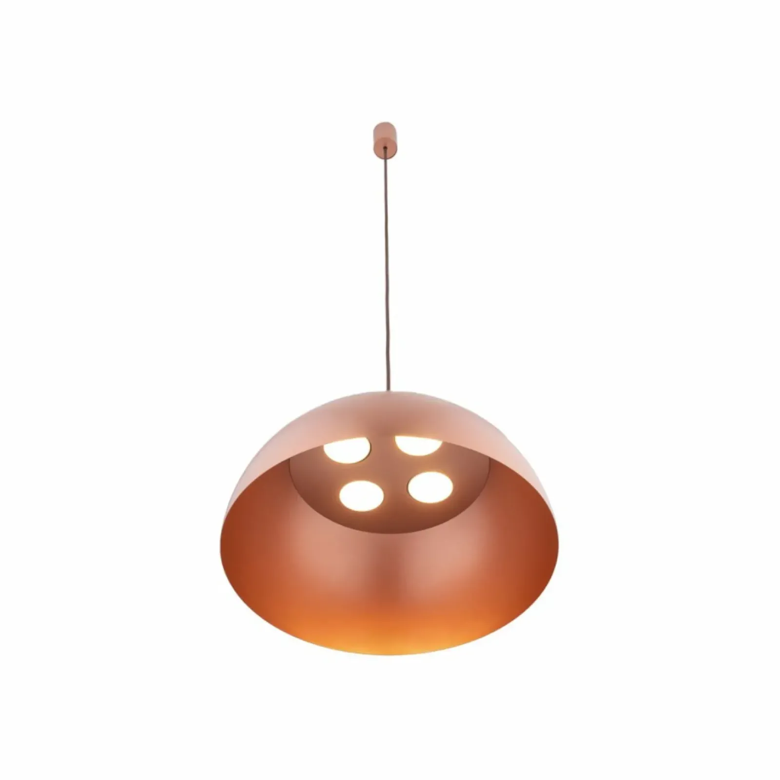 Sklep Kaja Kopułowa lampa wisząca do stylowej kuchni 10297 HEMISPHERE | Kaja satynowamiedź Store