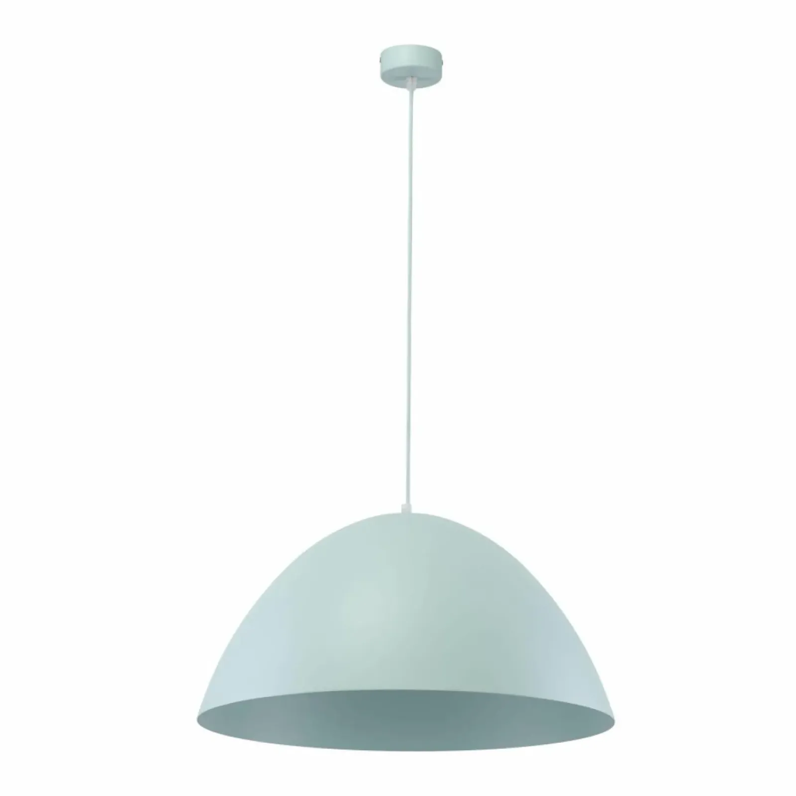 Sklep Kaja Kopułowa lampa wisząca, kolor miętowy ⌀50cm TK 974 FARO | Kaja Shop