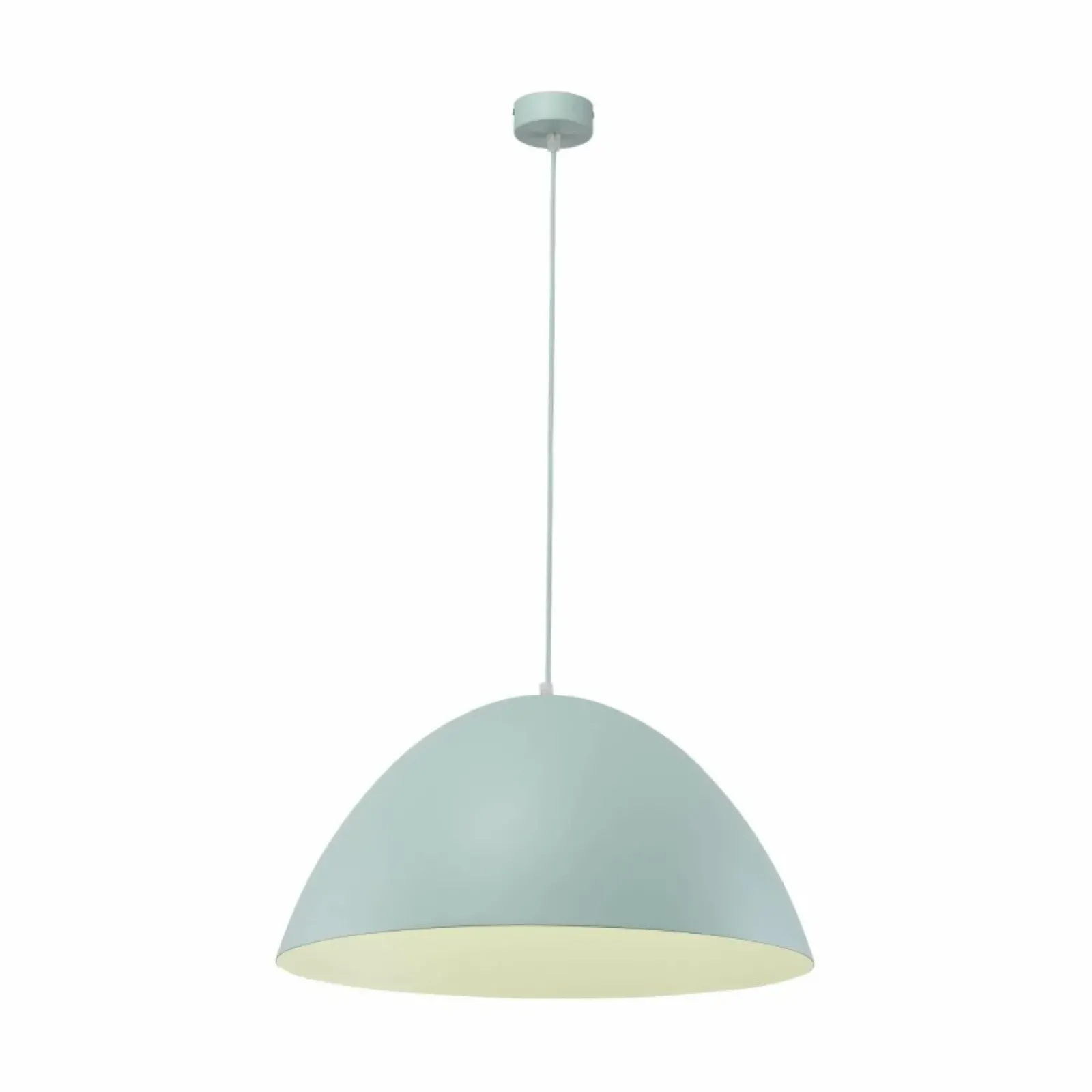 Sklep Kaja Kopułowa lampa wisząca, kolor miętowy ⌀50cm TK 974 FARO | Kaja Shop