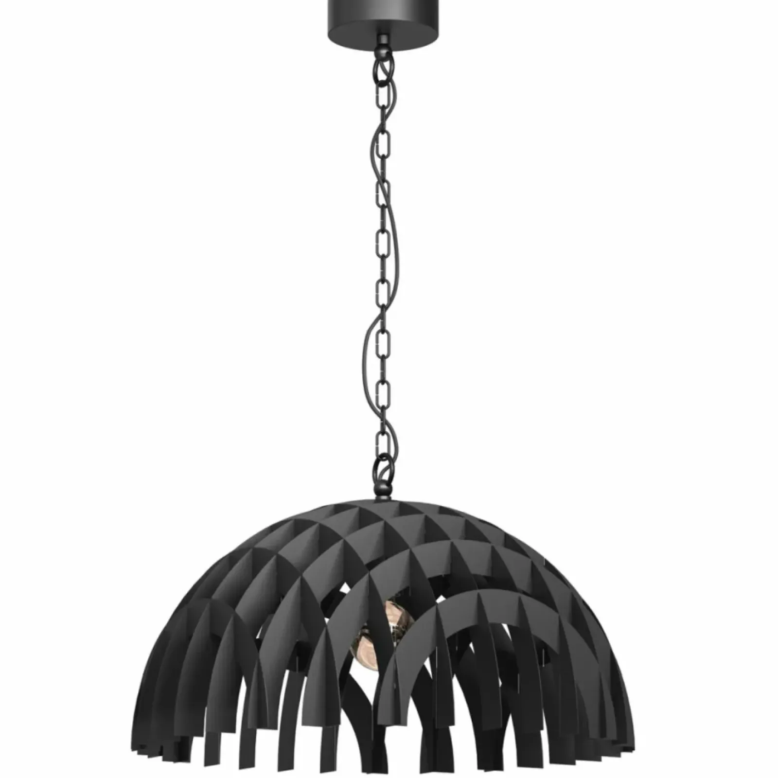 Sklep Kaja Kopułowa lampa wisząca z ciekawym abażurem LX 988 SPACE | Kaja Online