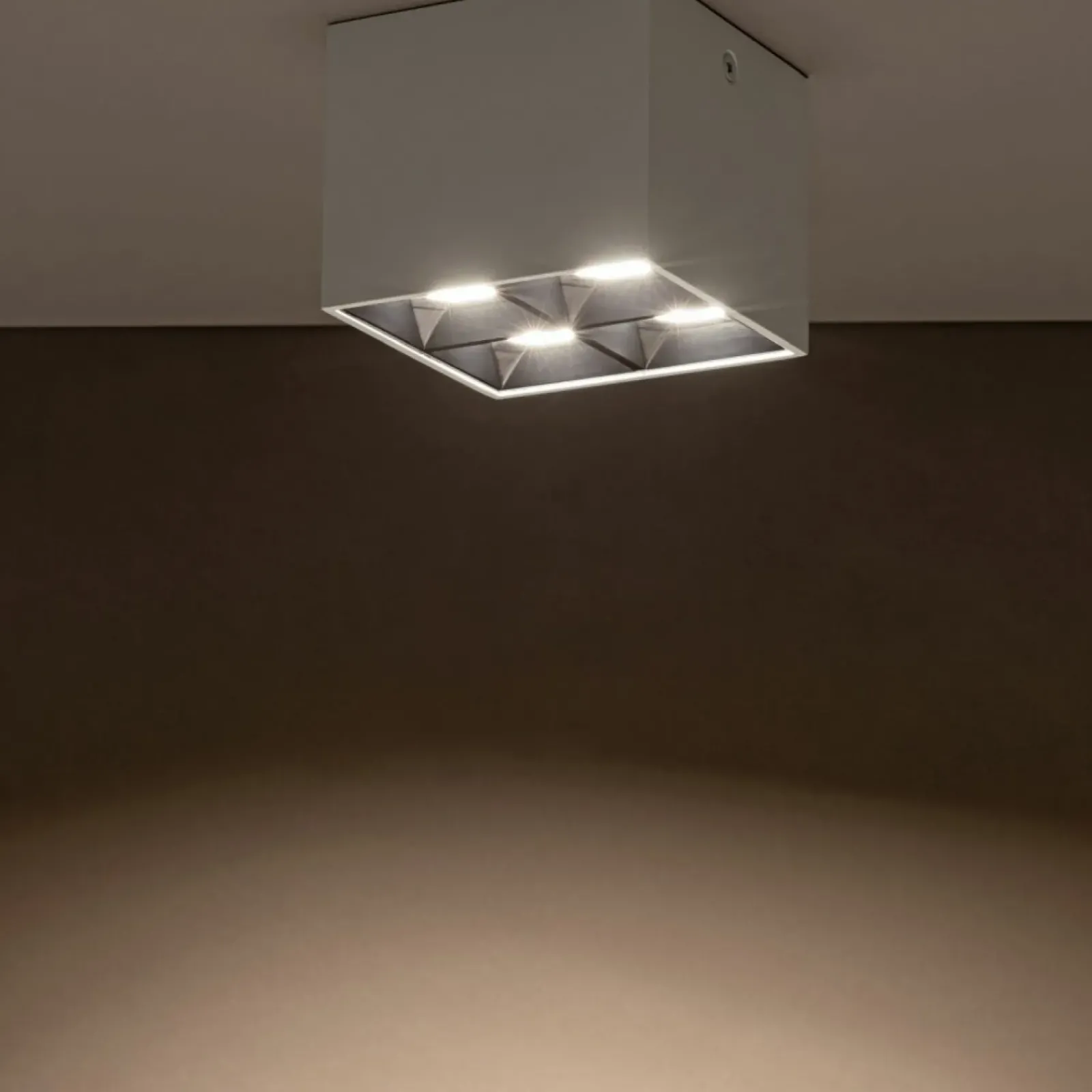Sklep Kaja Kostka natynkowa, spot ledowy 8,2cm 36° 3000K 10047 MIDI LED | Kaja* Lampy Led