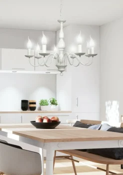 Sklep Kaja Kremowa lampa w kształcie świecznika 38-96510 BELLAGIO | Kaja* Randole Tradycyjne