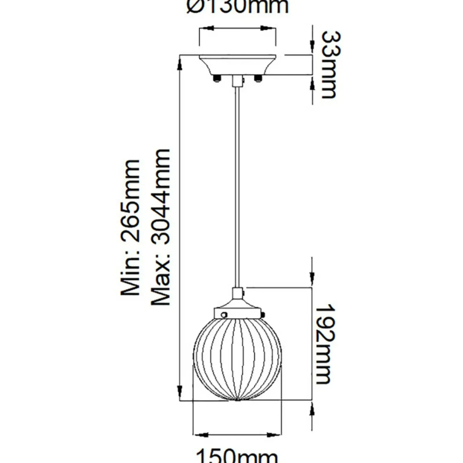 Sklep Kaja Kremowa lampa wisząca z kloszem DL-COSMOS-1P z serii COSMOS Discount