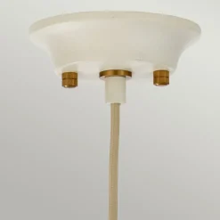 Sklep Kaja Kremowa lampa wisząca z kloszem DL-COSMOS-1P z serii COSMOS Discount