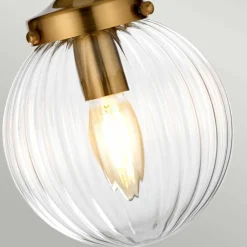 Sklep Kaja Kremowa lampa wisząca z kloszem DL-COSMOS-1P z serii COSMOS Discount