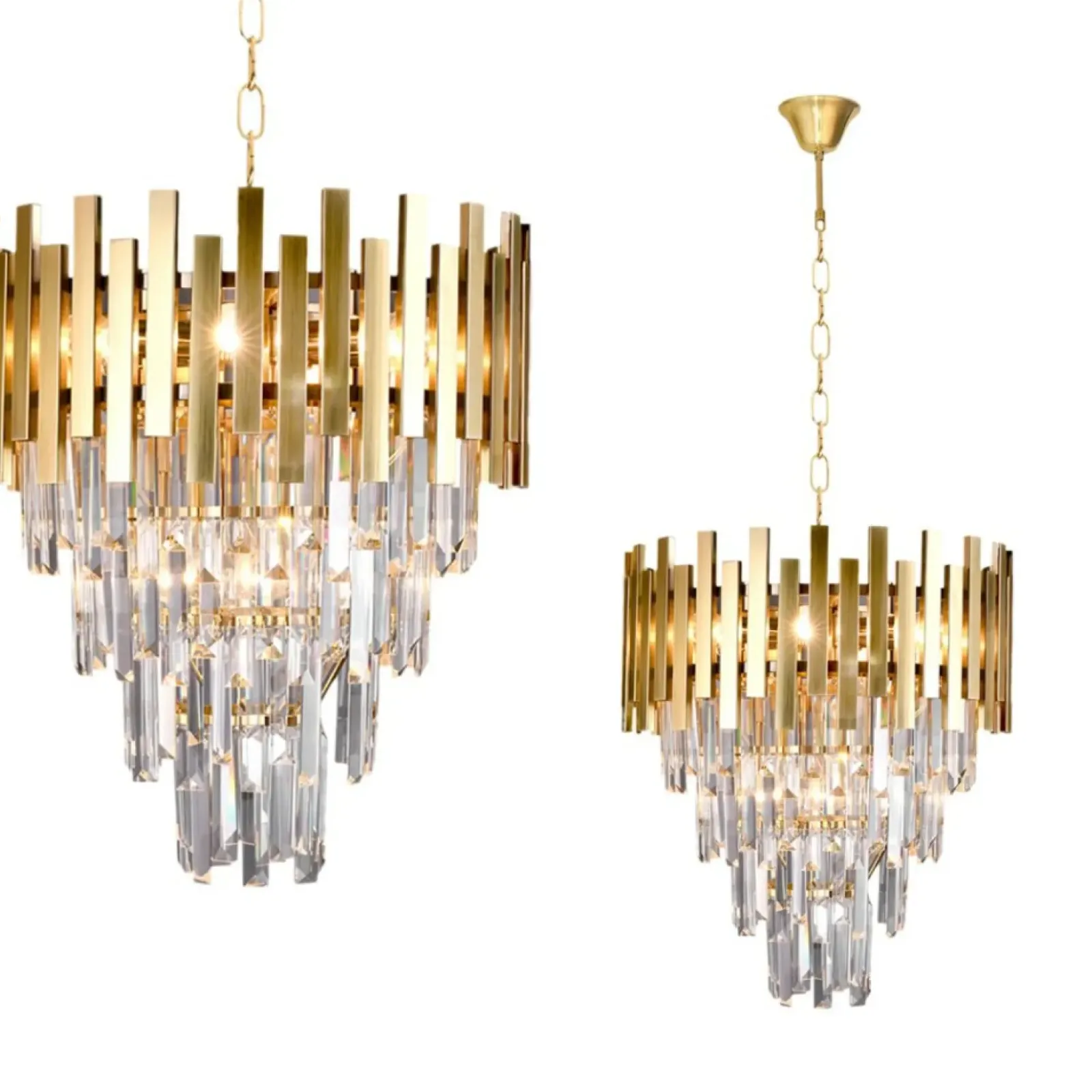 Sklep Kaja Królewska lampa wisząca z kryształkami ML6000 ASPEN II | Kaja Cheap