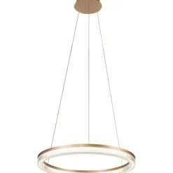 Sklep Kaja Kryształowa lampa ⌀60cm LP-033/1P S GD CRISTAL TRIANGLE MIDWAY | Kaja Online