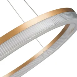 Sklep Kaja Kryształowa lampa ⌀60cm LP-033/1P S GD CRISTAL TRIANGLE MIDWAY | Kaja Online