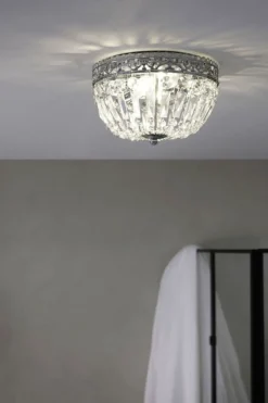 Sklep Kaja Kryształowa lampa sufitowa w stylu glamour 108599 z serii ETIENNE* Plafony Nowoczesne