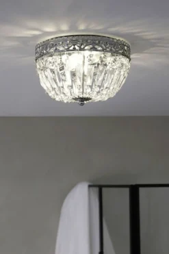 Sklep Kaja Kryształowa lampa sufitowa w stylu glamour 108599 z serii ETIENNE* Plafony Nowoczesne