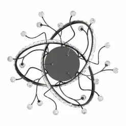 Sklep Kaja Kryształowa lampa wisząca dark glamour MD3481-1S-3BCT MAIA | Kaja Fashion