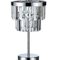 Sklep Kaja Kryształowa lampka stołowa glamour LP-2910/1T VETRO | Kaja Oświetlenie* Nowoczesne Lampki Stołowe