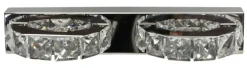 Sklep Kaja Kryształowy kinkiet z dwoma ringami 22-45300 SHIPI | Kaja Oświetlenie* Lampy Led|Kinkiety Tradycyjne