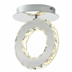 Sklep Kaja Kryształowy spot LED w stylu glamour MX3713-1-3CT GIRONA | Kaja* Lampy Led|Plafony Nowoczesne