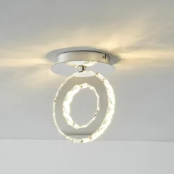 Sklep Kaja Kryształowy spot LED w stylu glamour MX3713-1-3CT GIRONA | Kaja* Lampy Led|Plafony Nowoczesne
