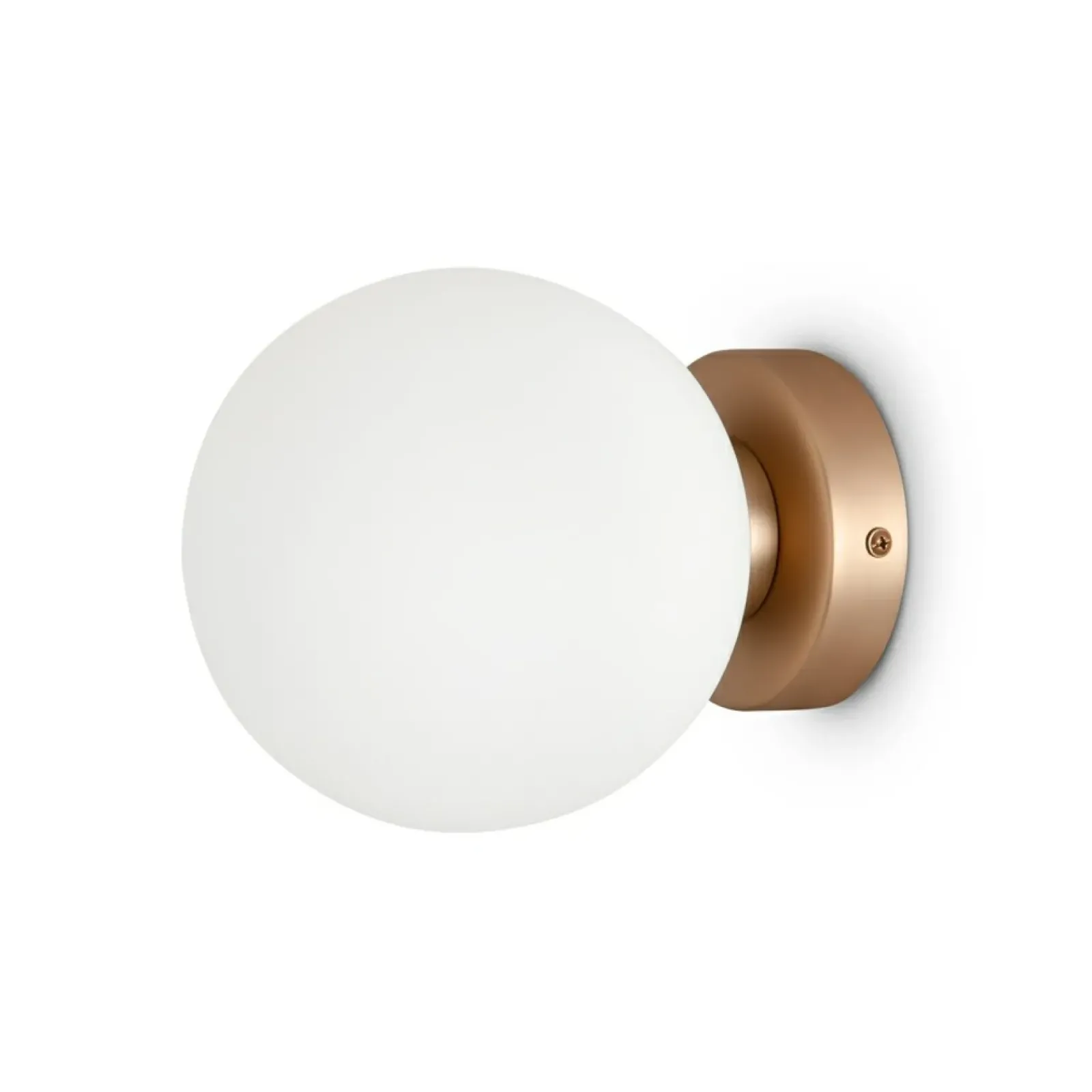 Sklep Kaja Kulista lampa ścienna do sypialni ⌀15cm MOD321WL-01G1 BASIC FORM* Kinkiety Tradycyjne