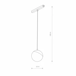 Sklep Kaja Kulisty zwis do szyny magnetycznej 1F 10648 LVM LID LED | Kaja* Szynoprzewody Podtynkowe|Szynoprzewody Natynkowe