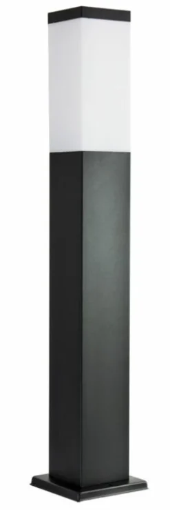 Sklep Kaja Kwadratowa lampa stojąca, wys. 65cm SS802-650 BL z serii INOX KWADRAT | Kaja Ośw* Lampy Ogrodowe Stojące