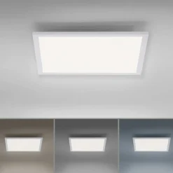 Sklep Kaja Kwadratowa lampa sufitowa LED z pilotem 14531-16 z serii FLAT | Kaja biały Flash Sale