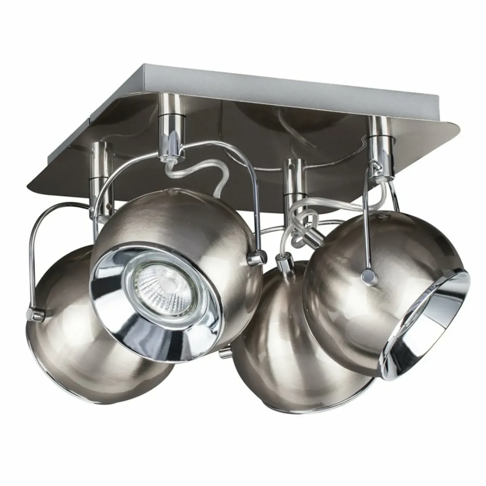 Sklep Kaja Kwadratowa lampa sufitowa z kulistymi spotami 5109487 BALL | Kaja Cheap