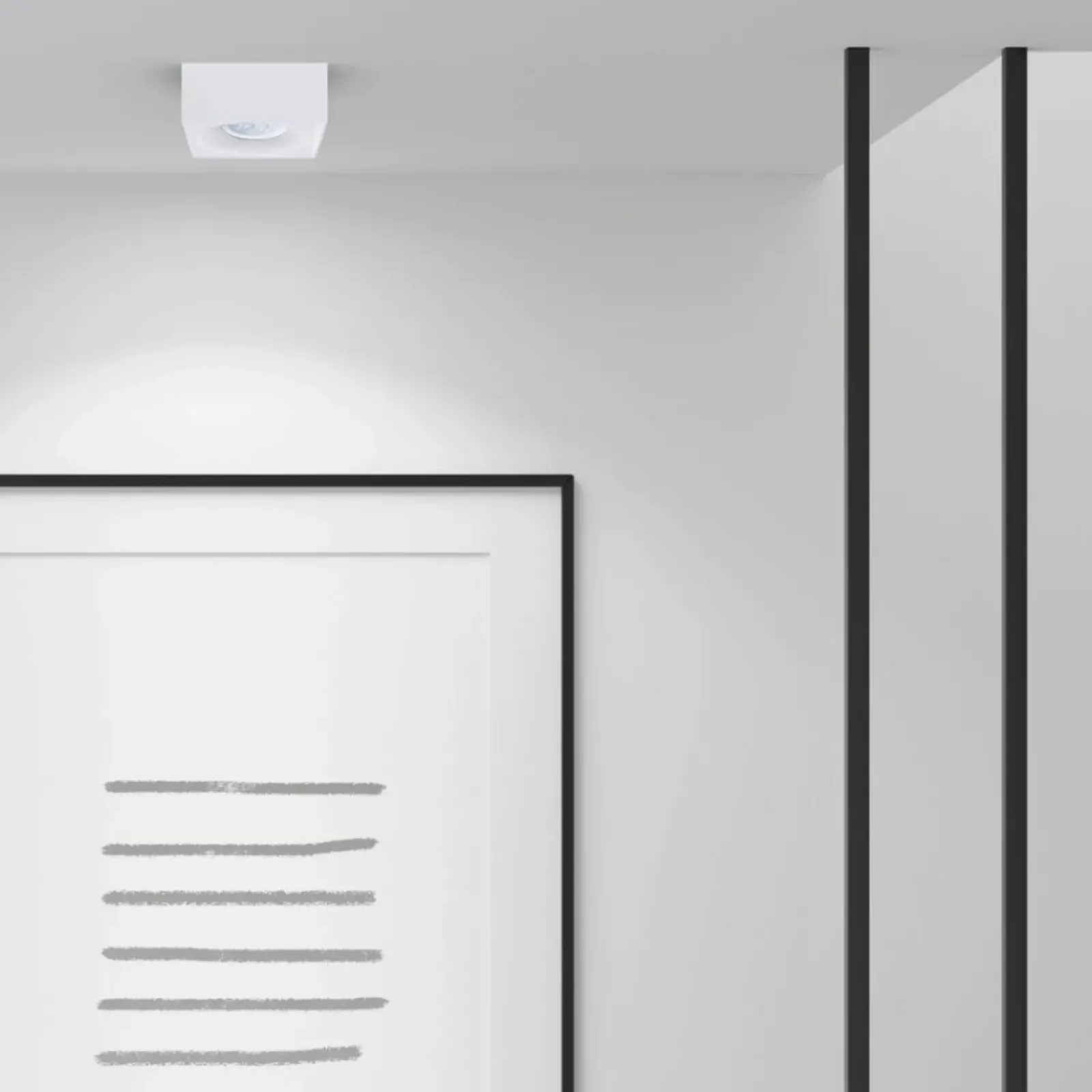 Sklep Kaja Kwadratowa oprawa podtynkowa, oczko ML0077 z serii BALI SQUARE | Kaja Oświetleni* Lampy Led|Oprawy Podtynkowe