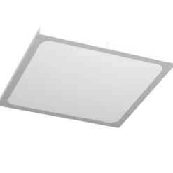 Sklep Kaja Kwadratowy plafon, ciepłe światło 61x61cm 3000K ANT 1058 HIKA | Kaja* Plafony Klasyczne|Plafony Nowoczesne