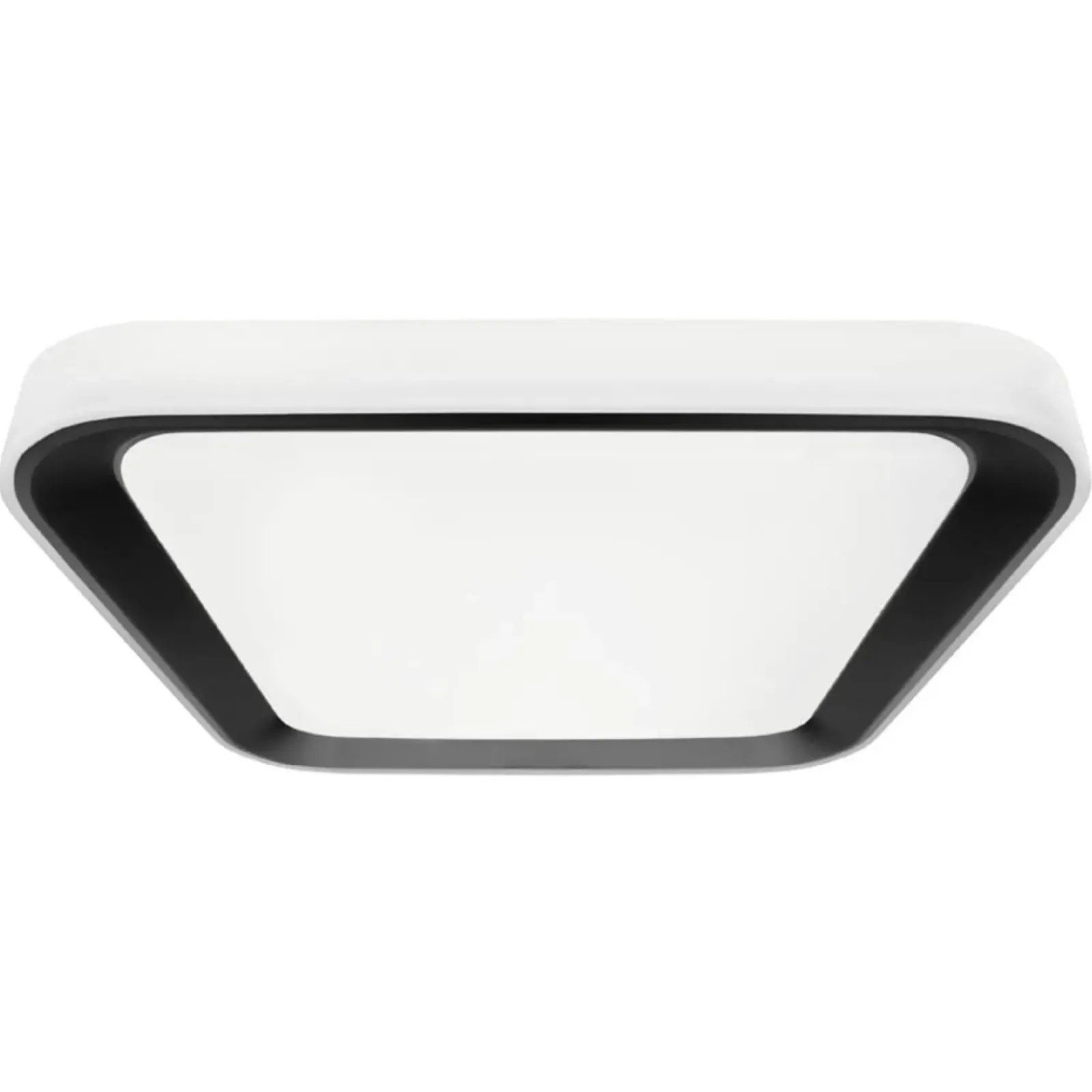 Sklep Kaja Kwadratowy plafon sufitowy, biało-czarny ML7929 z serii QUADRO | Kaja Oświetleni* Plafony Nowoczesne|Lampy Led