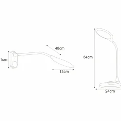 Sklep Kaja Lampa / kinkiet LED do sypialni K-BL1033 DIDI | Kaja* Lampki Biurkowe|Lampy Led
