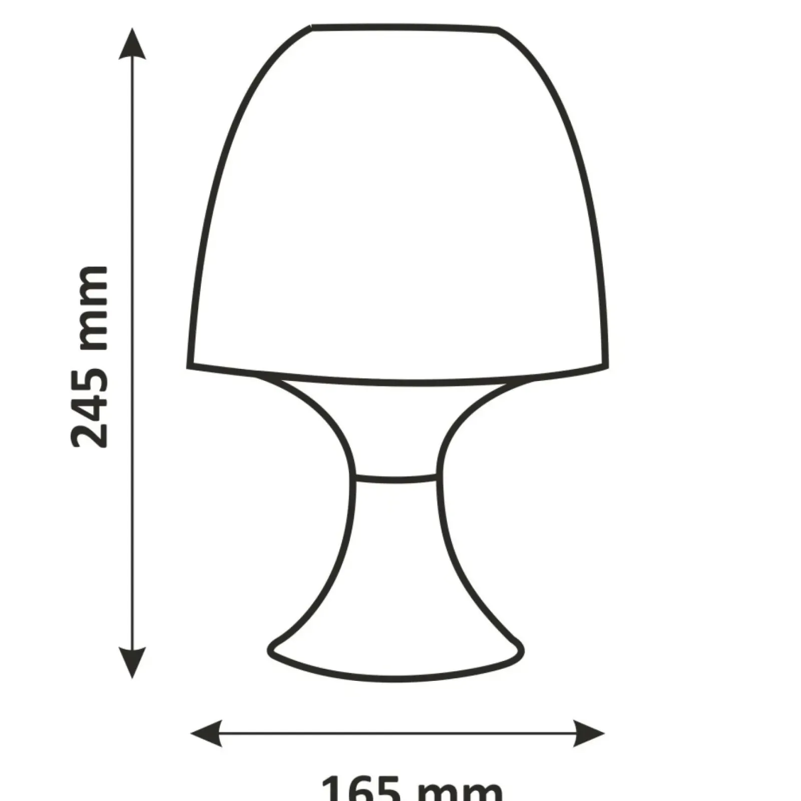 Sklep Kaja Lampa biurkowa LED 306142 z serii MINI - Polux* Lampki Biurkowe