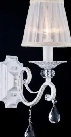 Sklep Kaja Lampa ścienna glamour nad łóżko ARM247-01-G GRACE | Kaja Oświetlenie* Kinkiety Tradycyjne