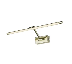 Sklep Kaja Lampa ścienna LED nad lustro 58cm AZ2654 DAVINCI GOLD | Kaja* Lampy Led