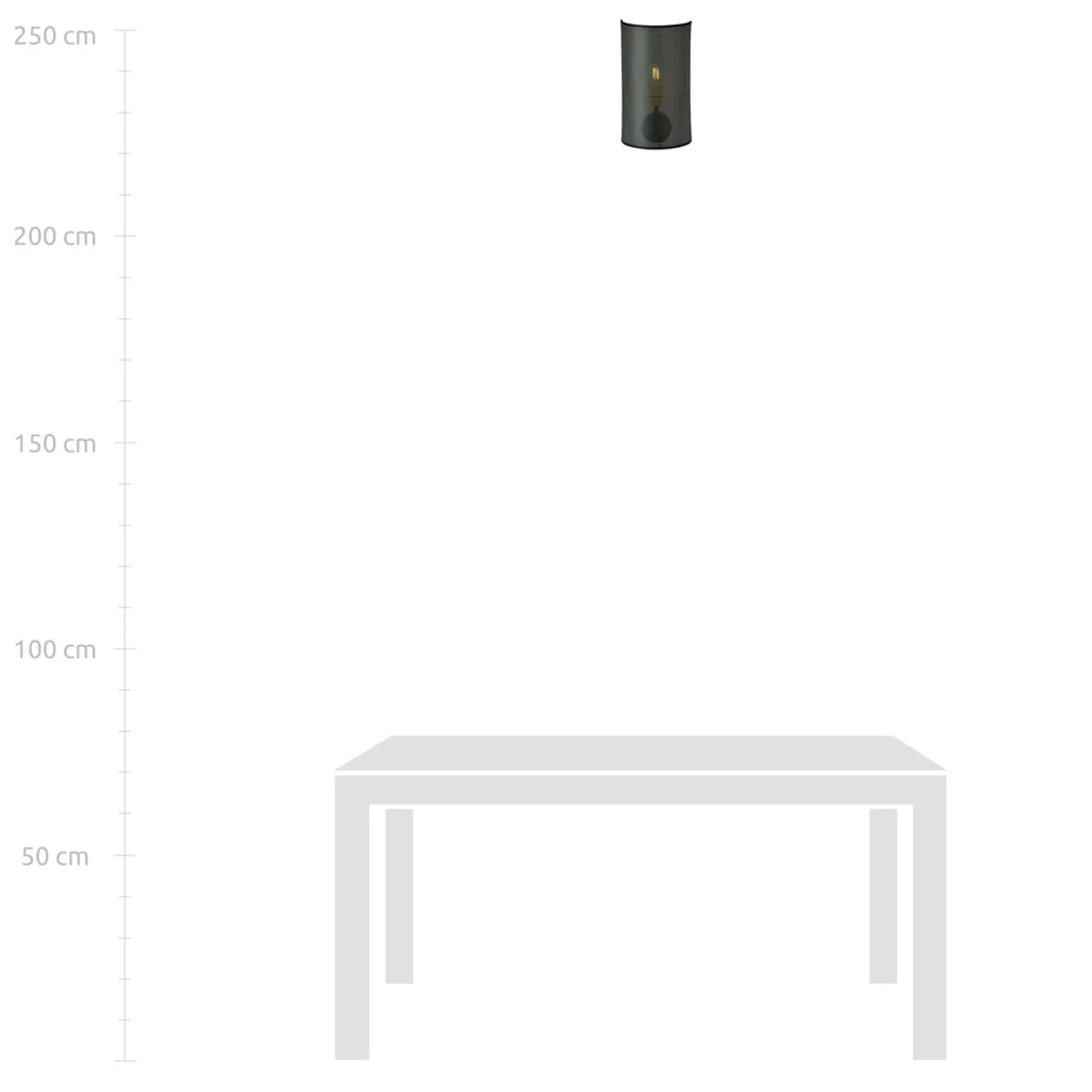 Sklep Kaja Lampa ścienna typu półplafon, czarny kinkiet 1148/K1 ASTON | Kaja* Kinkiety Tradycyjne