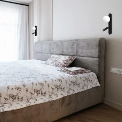 Sklep Kaja Lampa ścienna w nowoczesnym wydaniu MLP8404 z serii SIRIO | Kaja Oświetlenie* Kinkiety Tradycyjne