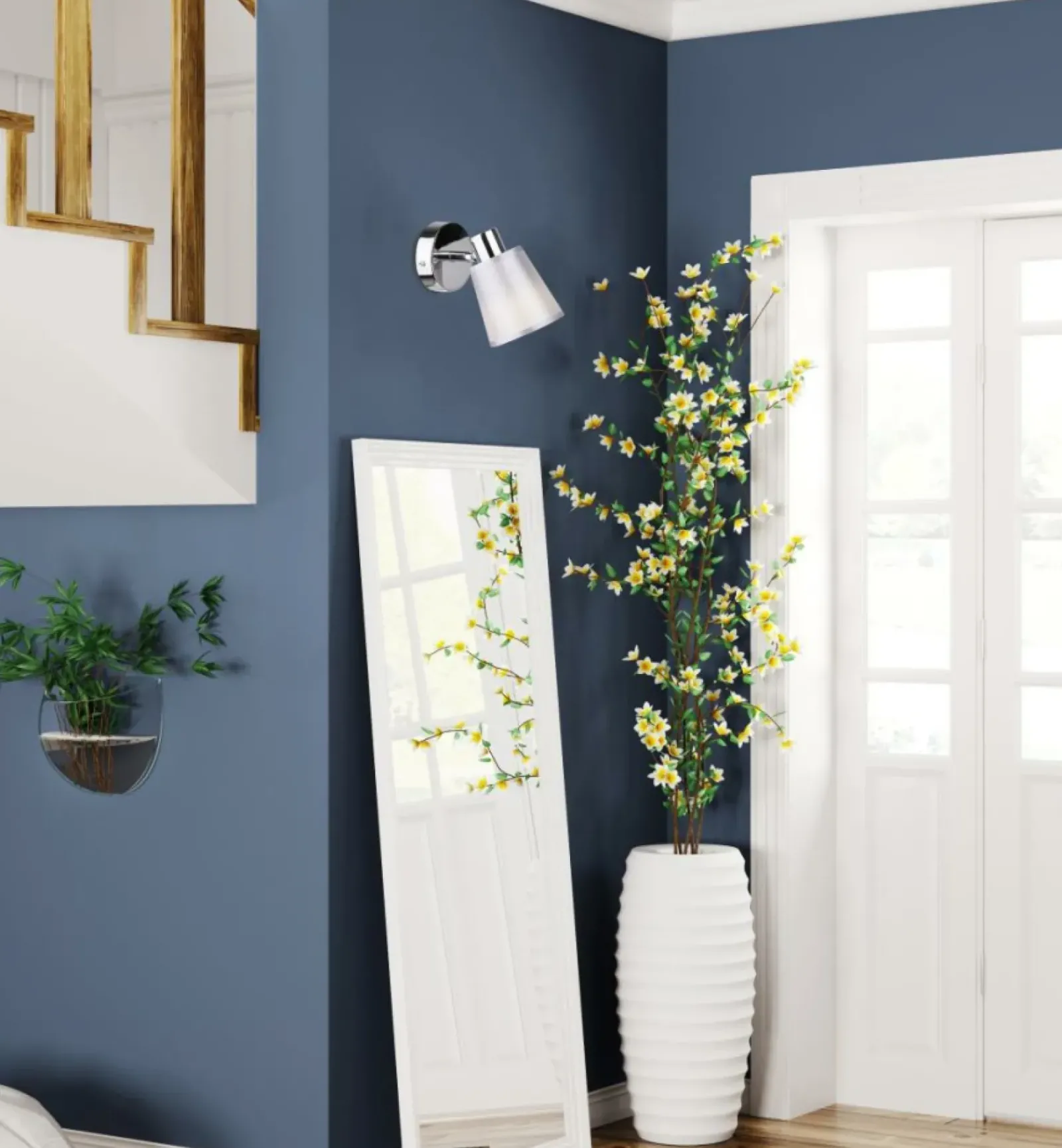 Sklep Kaja Lampa ścienna z abażurowymi reflektorem 91-70814 PIN | Kaja* Kinkiety Tradycyjne