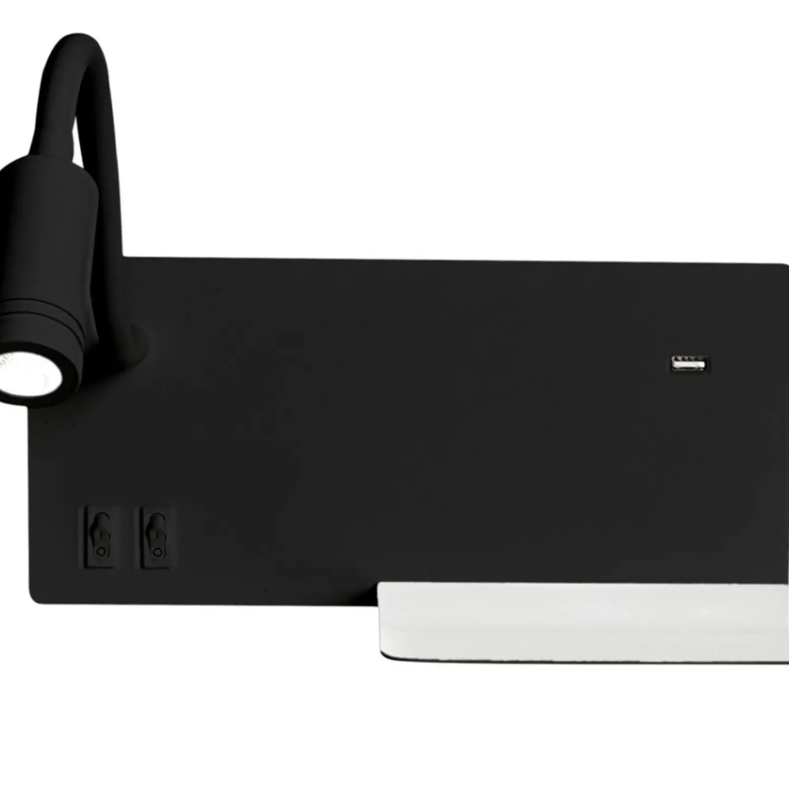 Sklep Kaja Lampa ścienna z gniazdem USB, obok łóżka ML6344 SHELF | Kaja* Lampy Led