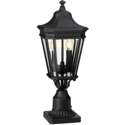 Sklep Kaja Lampa cokołowa, stojąca FE-COTSLN3-M-BK z serii COTSWOLD LANE* Lampy Ogrodowe Stojące