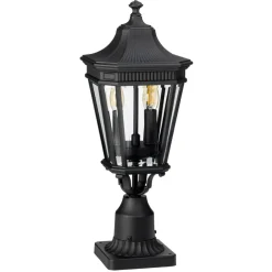 Sklep Kaja Lampa cokołowa, stojąca FE-COTSLN3-M-BK z serii COTSWOLD LANE* Lampy Ogrodowe Stojące