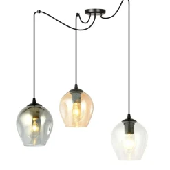 Sklep Kaja Lampa do podwieszania z kolorowymi kloszami 759/3 LEVEL | Kaja Outlet